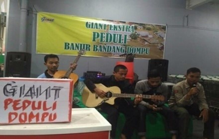 Charity concert activity for social support